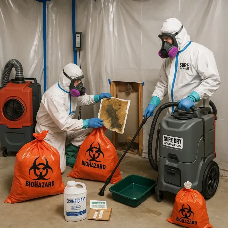 Contaminated Water Handling Protocols process in Oxon Hill-Glassmanor, MD